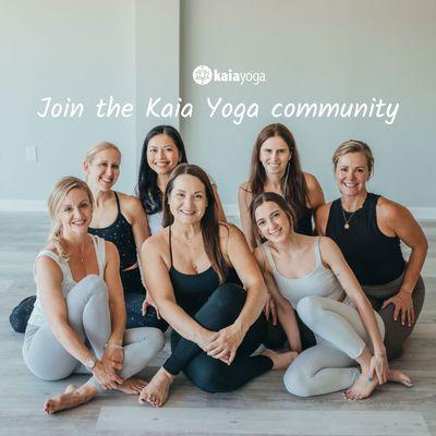 Join the Kaia Yoga community!