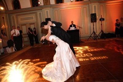 DJ and MC at a Wedding Eric Zimmermann Elegant Music .  626-797-1795 Wedding Reception Langham Huntington Hotel Pasadena.