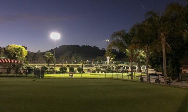 Wilson & Harding Golf Courses Night Time Range