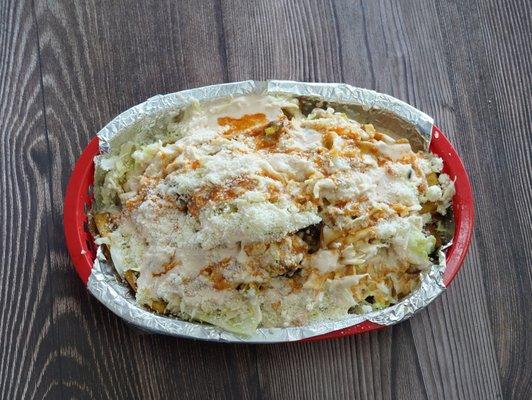 Pollo con Tajadas