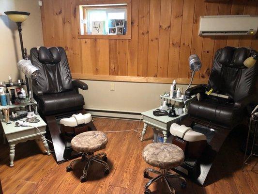 Pedicure room