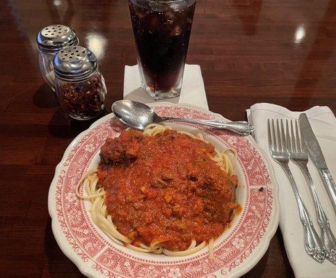 Fantastic Linguini & Meatballs !!!