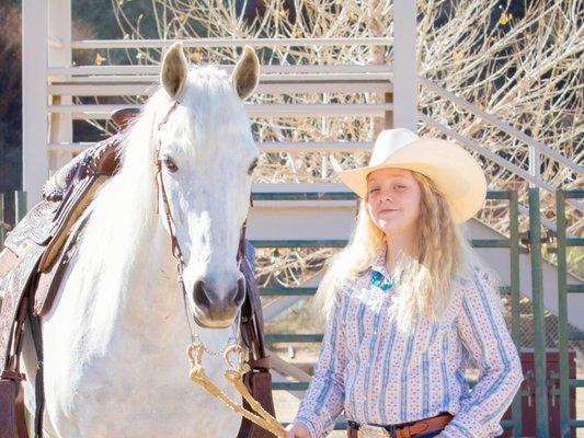 Meet Tango, one of our wonderful lesson horses.