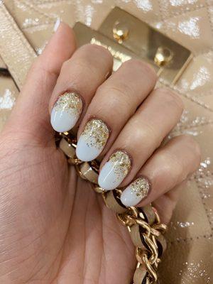 New Year nails by Cindy