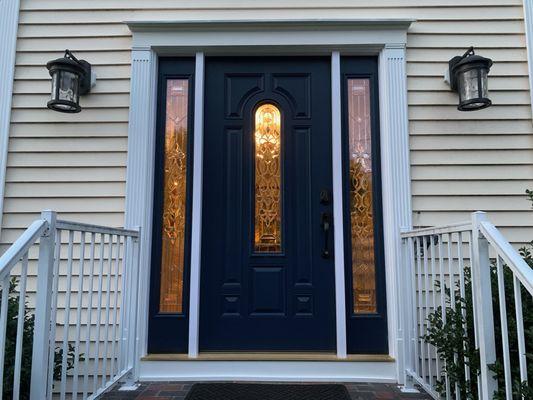 Newly installed HD custom ordered door.