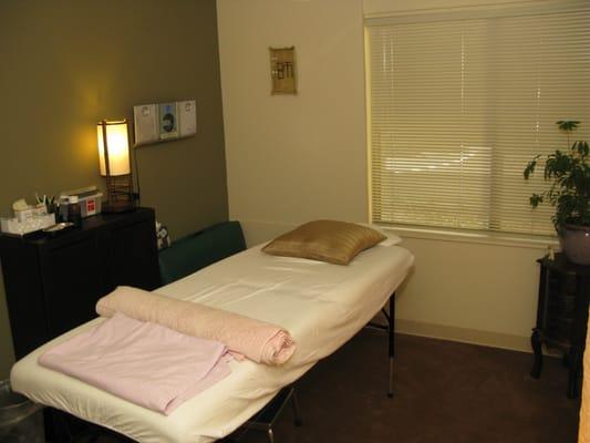 Peaceful Treatment Rooms