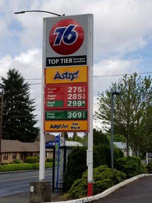 Great prices on gas