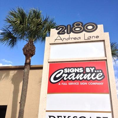 Signs by Crannie is a full-service commercial sign manufacturer serving all southwest Florida.