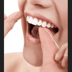 Flossing is an Important Oral Hygiene Practice.