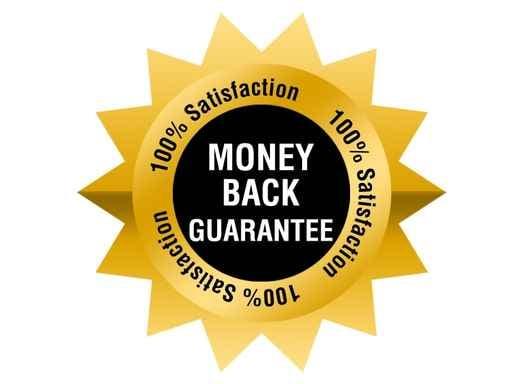 100% MONEY BACK GUARANTEE