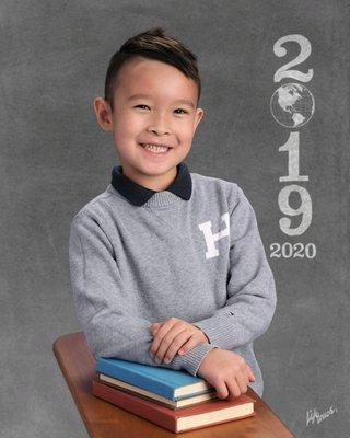 FMO made his gentlemen cut on point for school pics