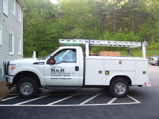 One of our fleet vehicles