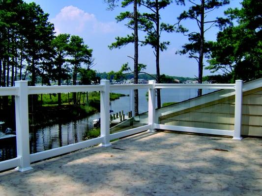 Glass Panel Railing Fence