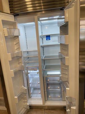 New SubZero refrigerator