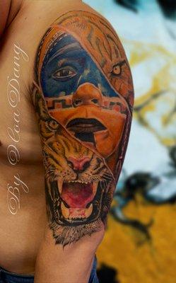 Tiger tattoo
 #saigontattoo #hoadang #tattoo #portraittattoo #realistictattoo   #hoadangart