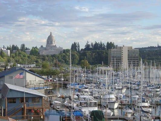 We are located in Olympia, the State Capitol.