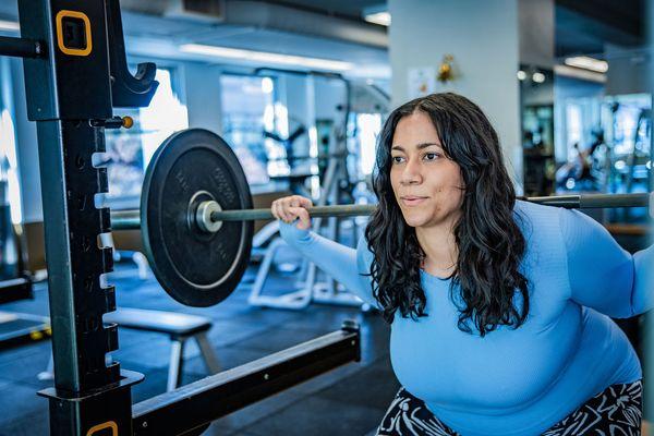 Squat racks and platforms