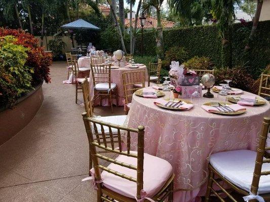 Bridal Shower decor and coordination. @ Private home