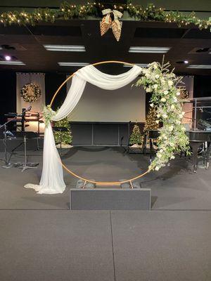 Wedding arch for rental