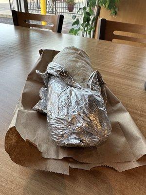 **CALIFORNIA BAJA BURRITO (French Fries Inside Burrito)** Carnitas