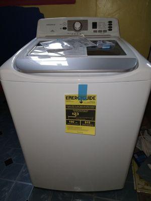 This is the Insignia 4.1 Cu ft high efficiency top loader washer. This is definitely a low quality machine.