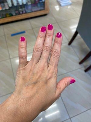 Gel manicure