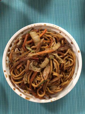 Roast pork lo mein (small)