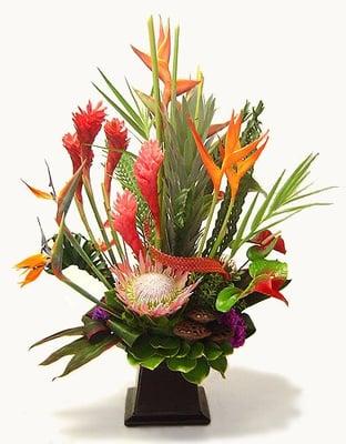 Contemporary Tropical Floral Design