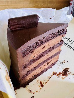 Dark chocolate cake!