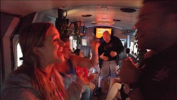 KARAOKE on the #LIBREWBUS