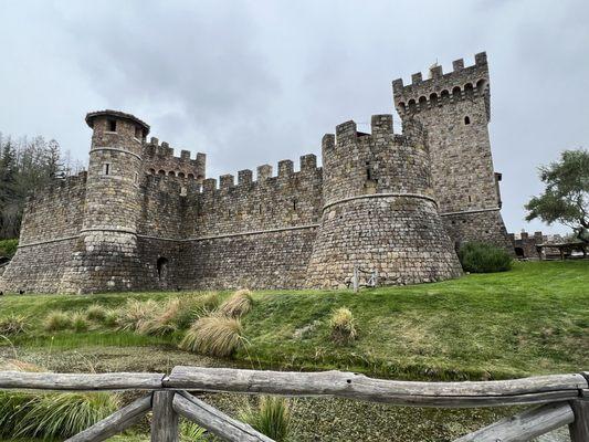 One of the wineries Jesse recommended for Day 2, Castello di Amorosa.