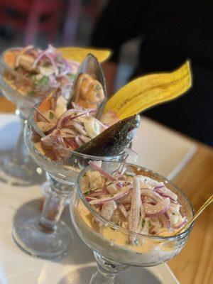 seviche Ceviche Trio Especial