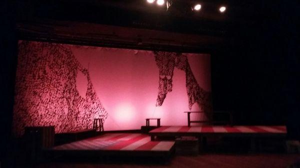 Stage area for A Piece of My Heart. (Vietnam War)