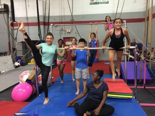 Big Kids Gymnastics Class