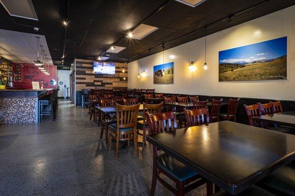 Main dining area