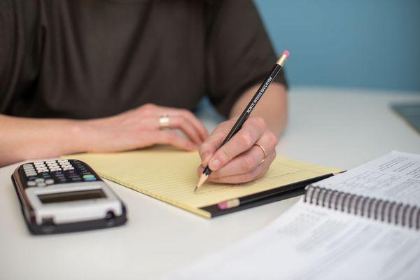 All tutoring rooms are equipped with learning materials like pads, pencils, calculators, laptops - and expert humans.