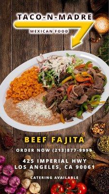 Beef Fajitas