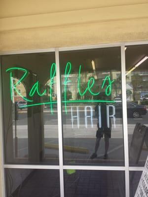 Welcome to Raffles Hair Design , we hope you have a uplifting experience.  And enjoy your new look.