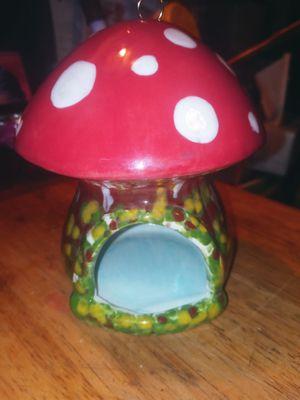 My little mushroom house turned out so cute!