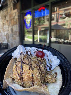 Fried ice cream