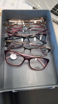 Which frames should I choose?  Got one not pictured here.  09-08-2023