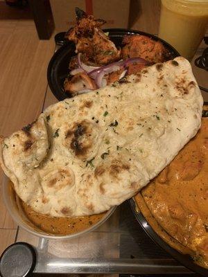 Garlic Naan Bread