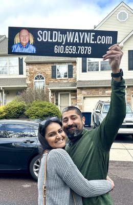 Congrats on the sale of your Royersford home, Shafin & Heena!