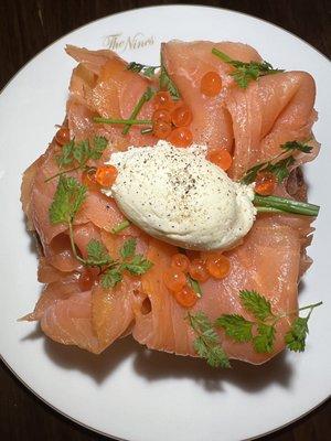 Scottish Smoked Salmon ($28)