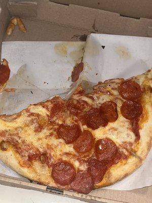 Mangled pizza