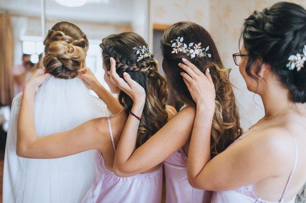 Bridesmaids Hair Updo