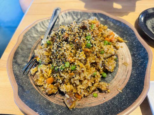 Indonesian fried rice with pork belly (I wished they had the fried egg on top like the Nasi Goreng)