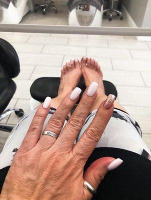 Full set & European pedicure