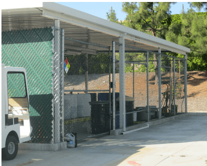 We can install privacy slats to chain link fences in Orange County, which come in a variety of colors to blend in with the surroundings.