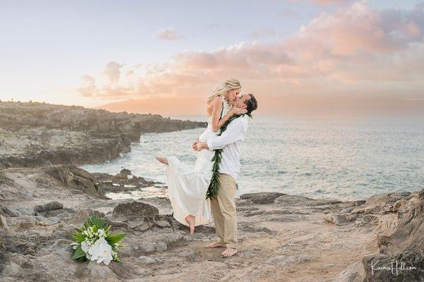 Maui Wedding Package at Ironwoods Beach in Maui, Hawaii.